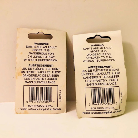 Vtg Rapier Dart Flights 2 Packs Made  in England - Picture 2 of 14